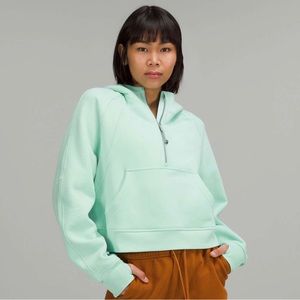 Wild Mint Lululemon Scuba Hoodie Half-zip